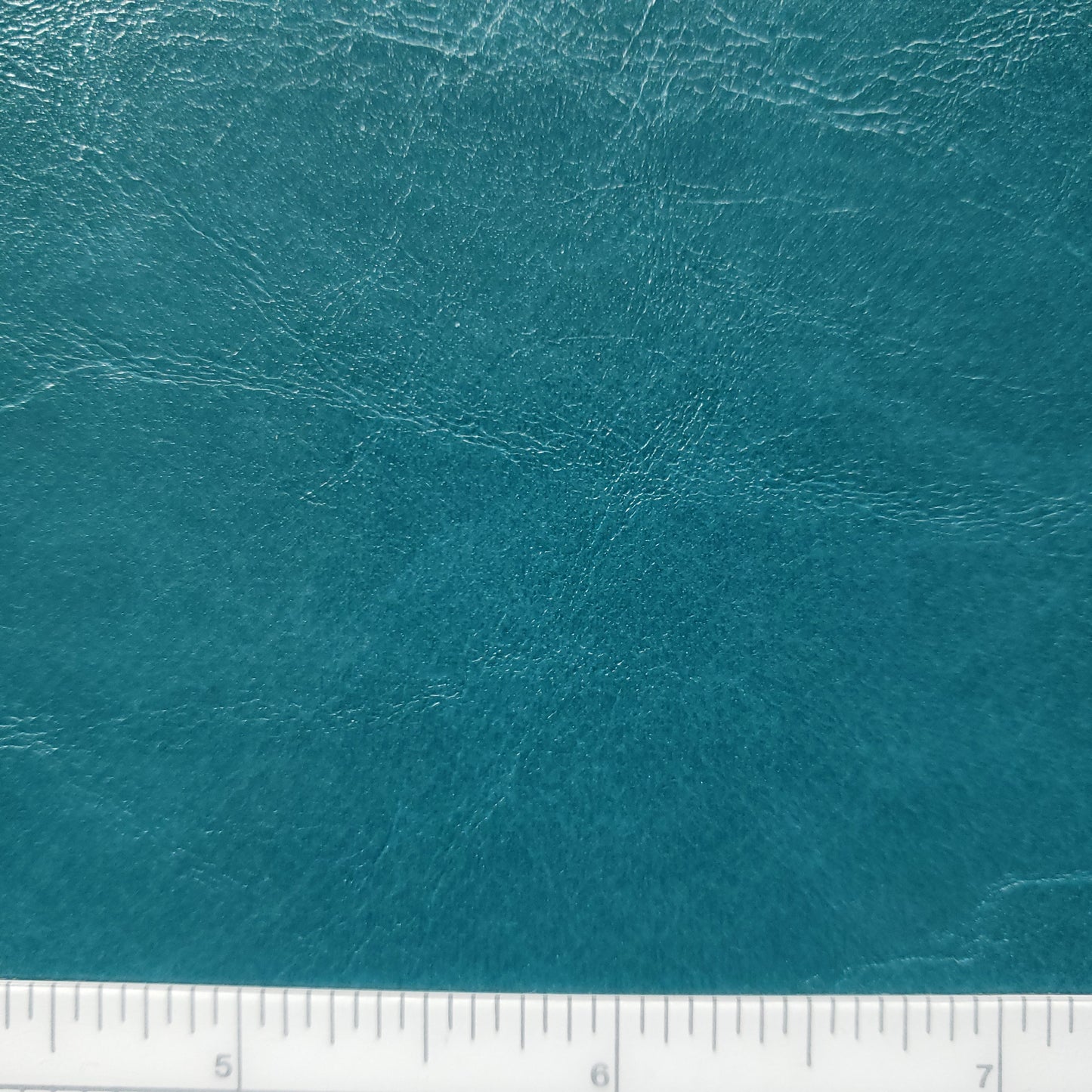 Cerulean Glazed Faux Leather