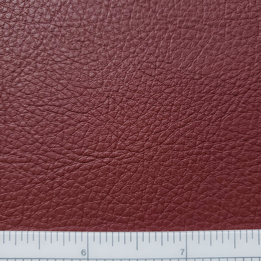 Maroon Classic Faux Leather