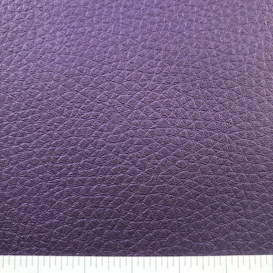 Plum Crazy Shimmer Premier Faux Leather