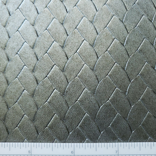 Pyrite Braided Faux Leather
