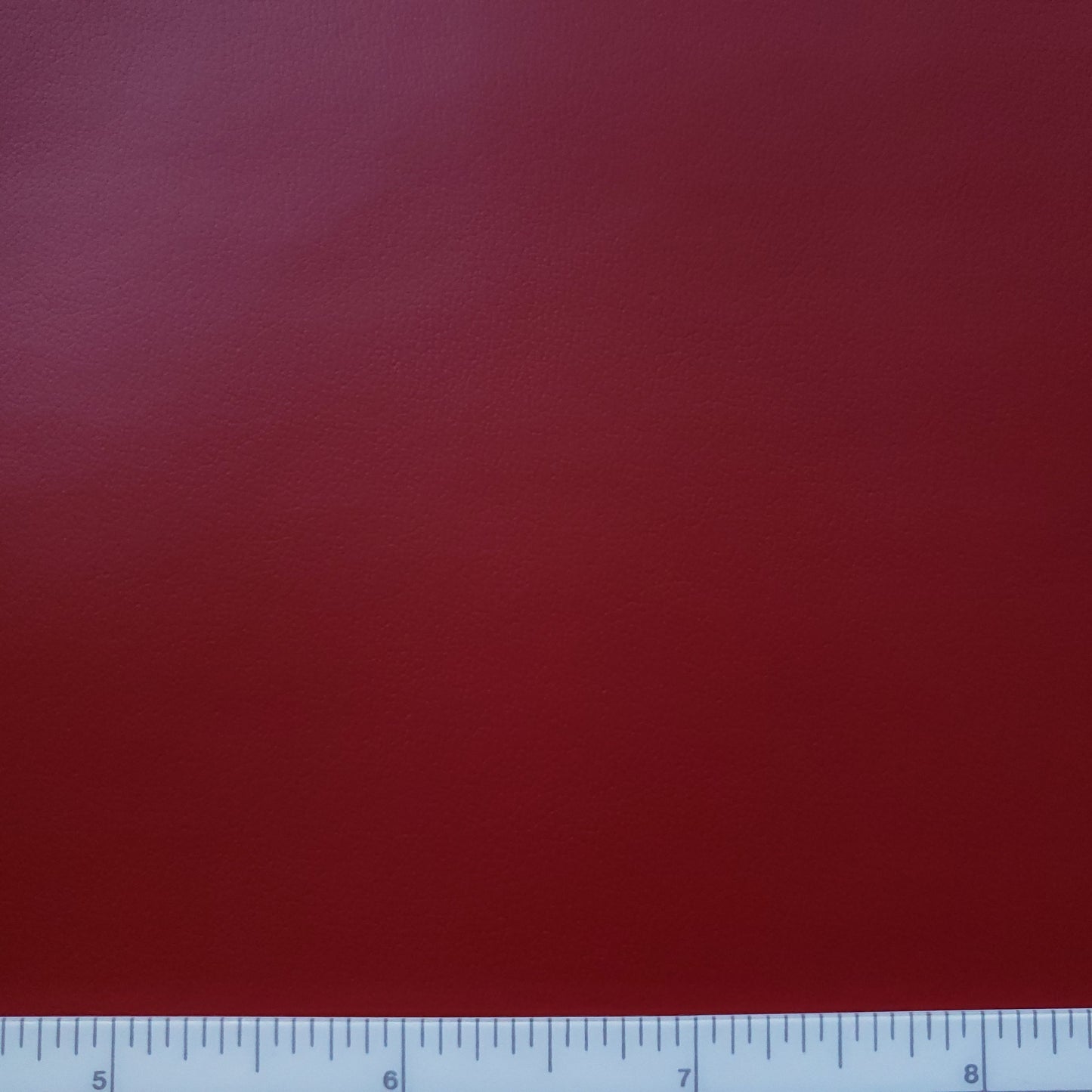 Vermilion Faux Leather