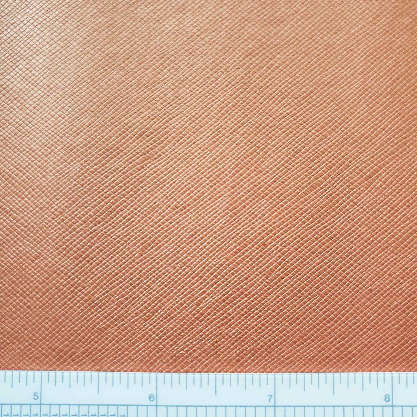 Georgia Clay Saffiano Faux Leather