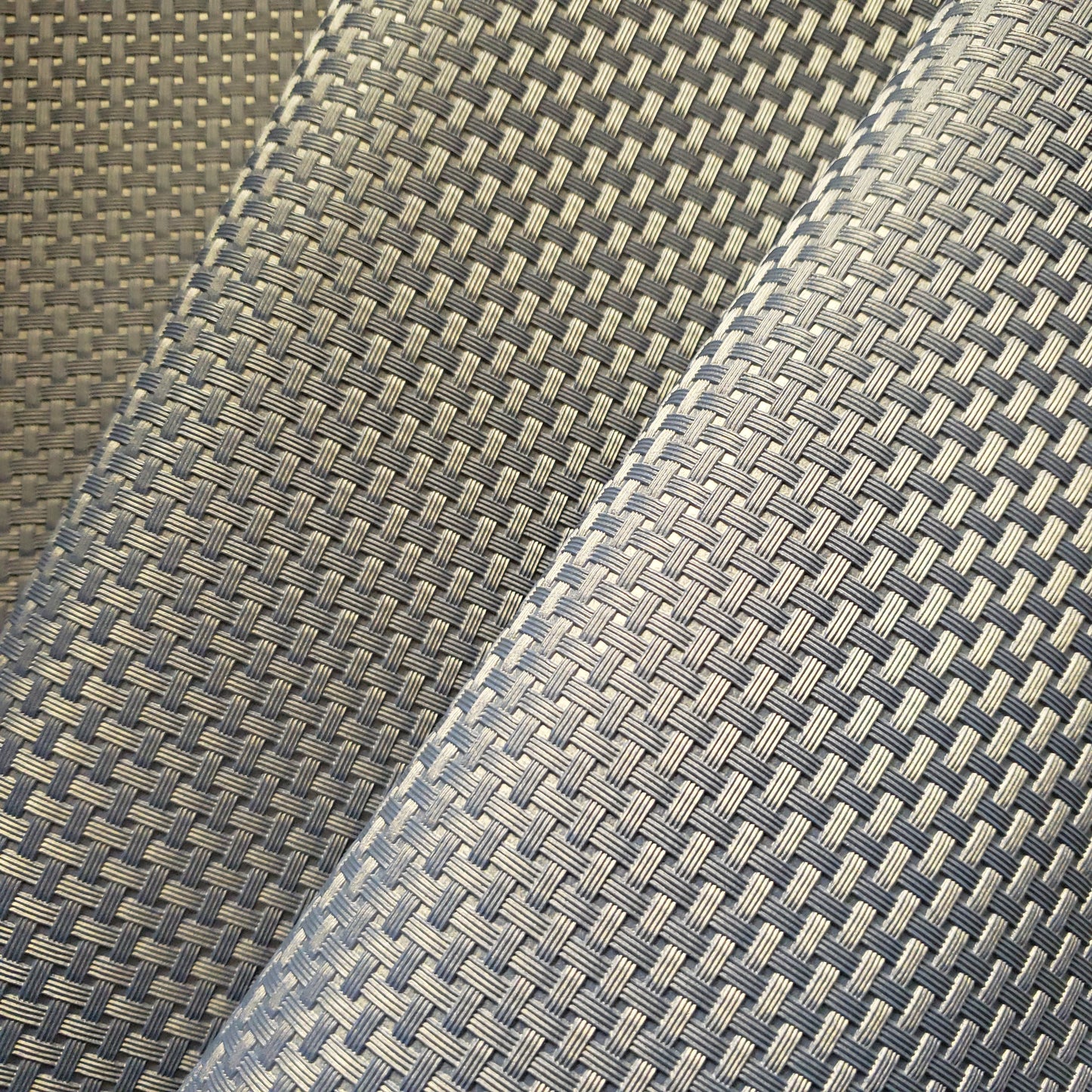Opal Wicker Textured Vinyl