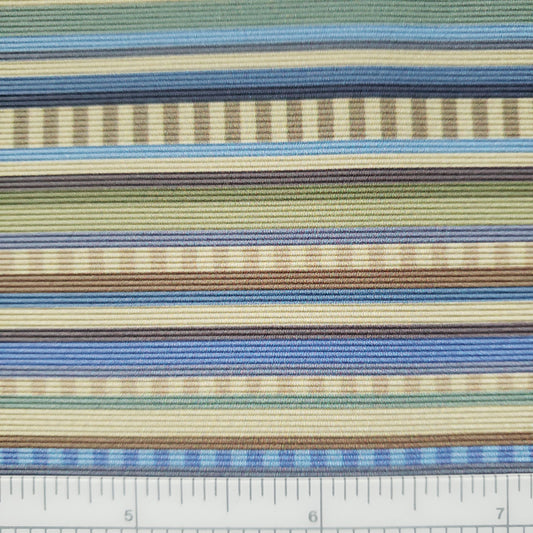 Deserted Beach Striped Vinyl