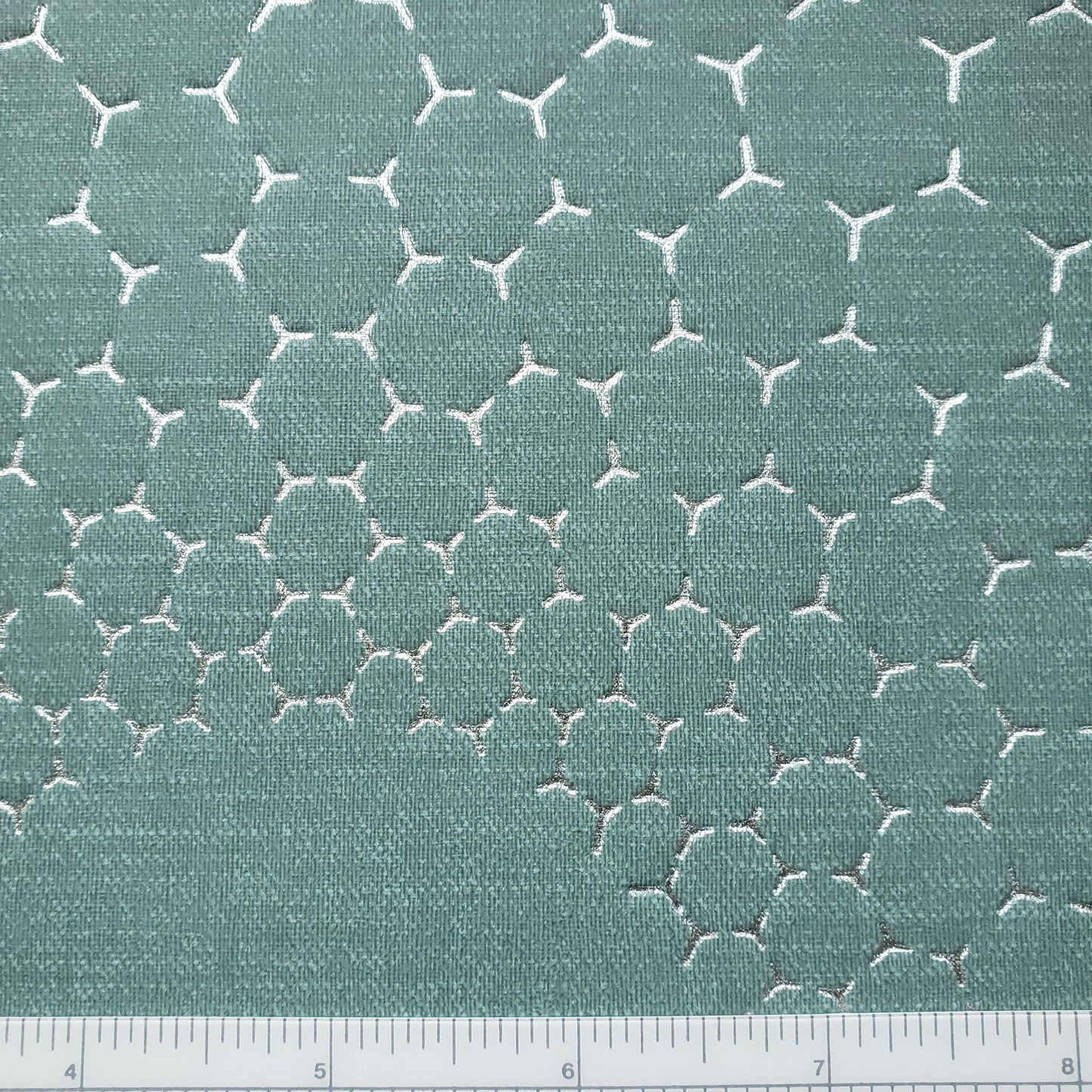 Radiant Hexies on Seafoam Patterned Vinyl