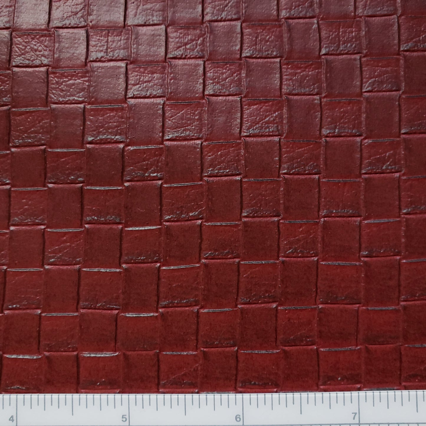 Garnet Picnic Basket Textured Vinyl.