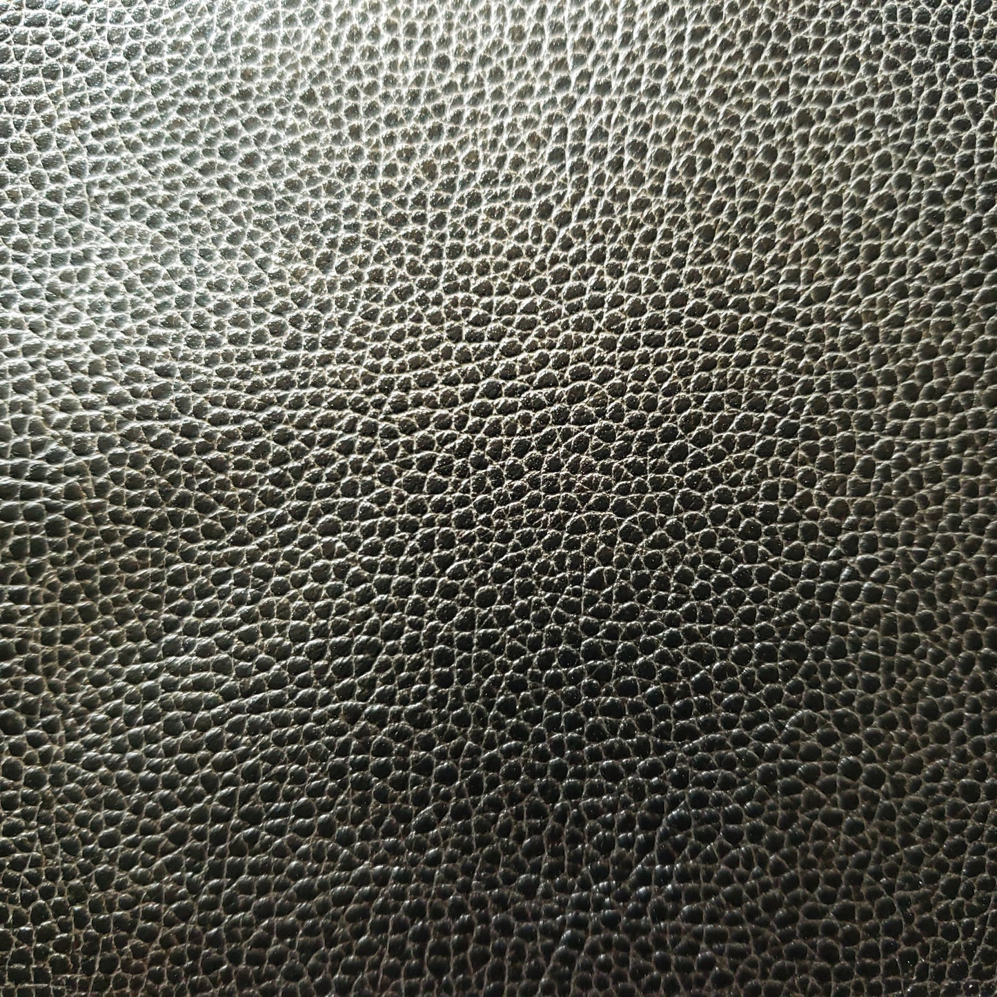 Dark Silver Mine Faux Leather