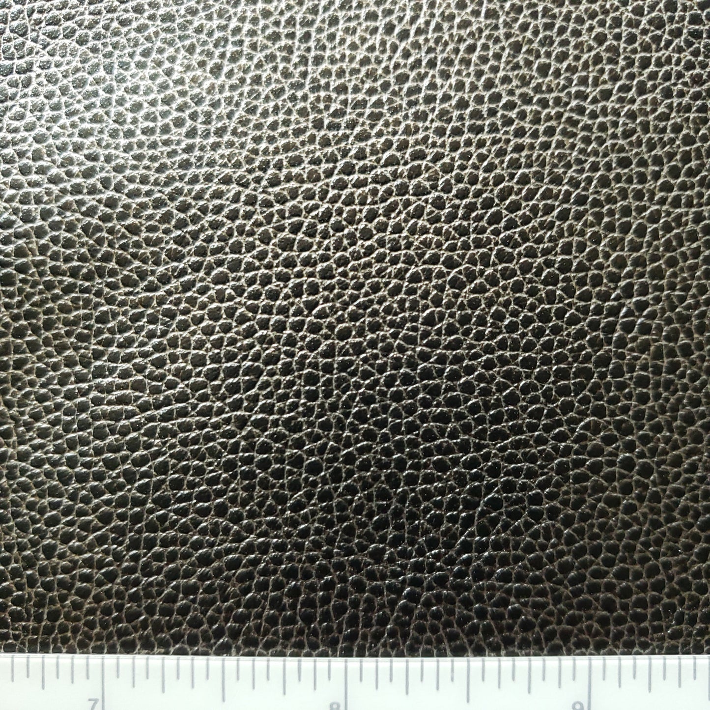Dark Silver Mine Faux Leather