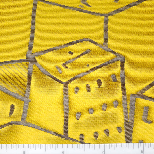 Heart of the City in Yellow Fabric