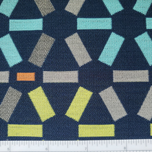 Sputnik at Night Fabric