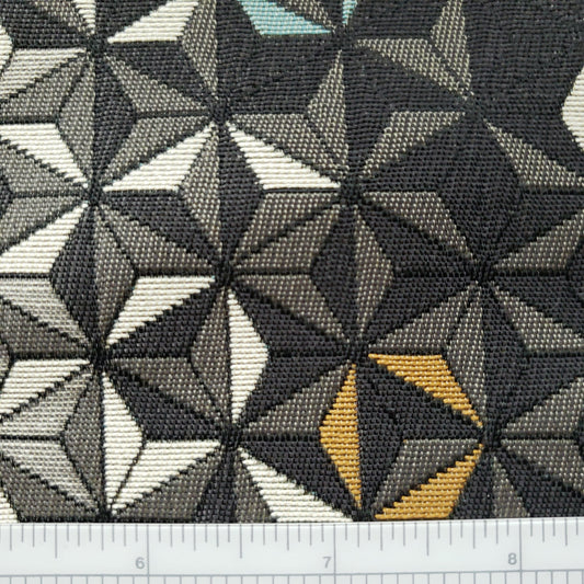 Bright Star in Dark Gray Fabric