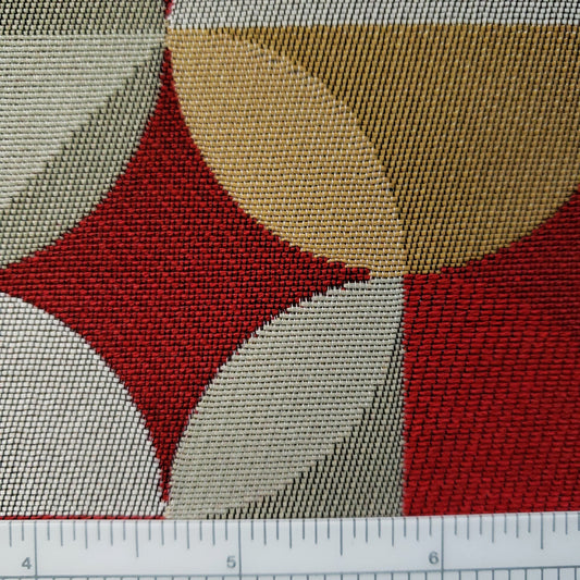 Pie Are Round in Scarlet Fabric