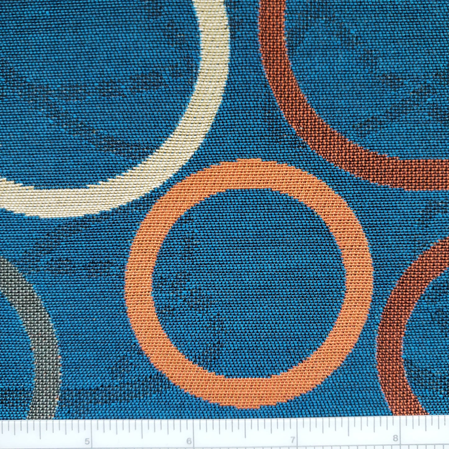Whirling Molecules Fabric