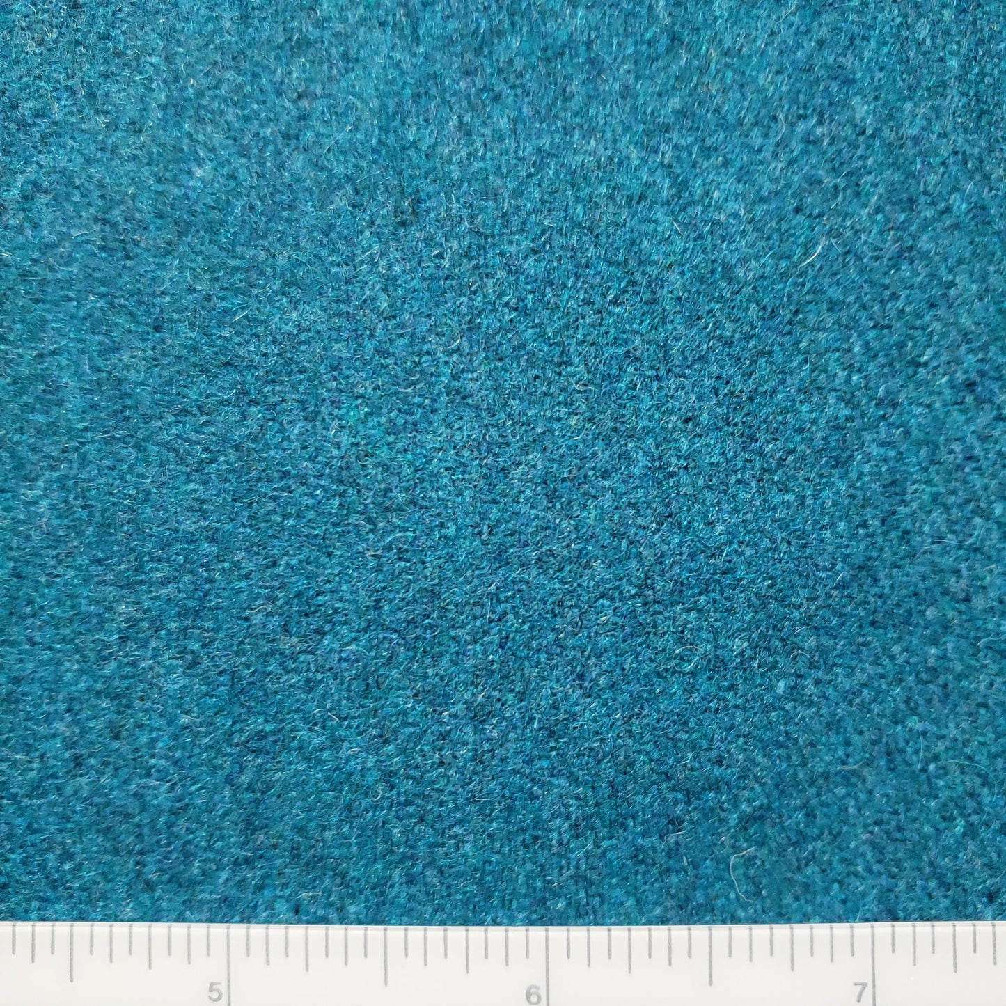 Loch Blue Wool Fabric
