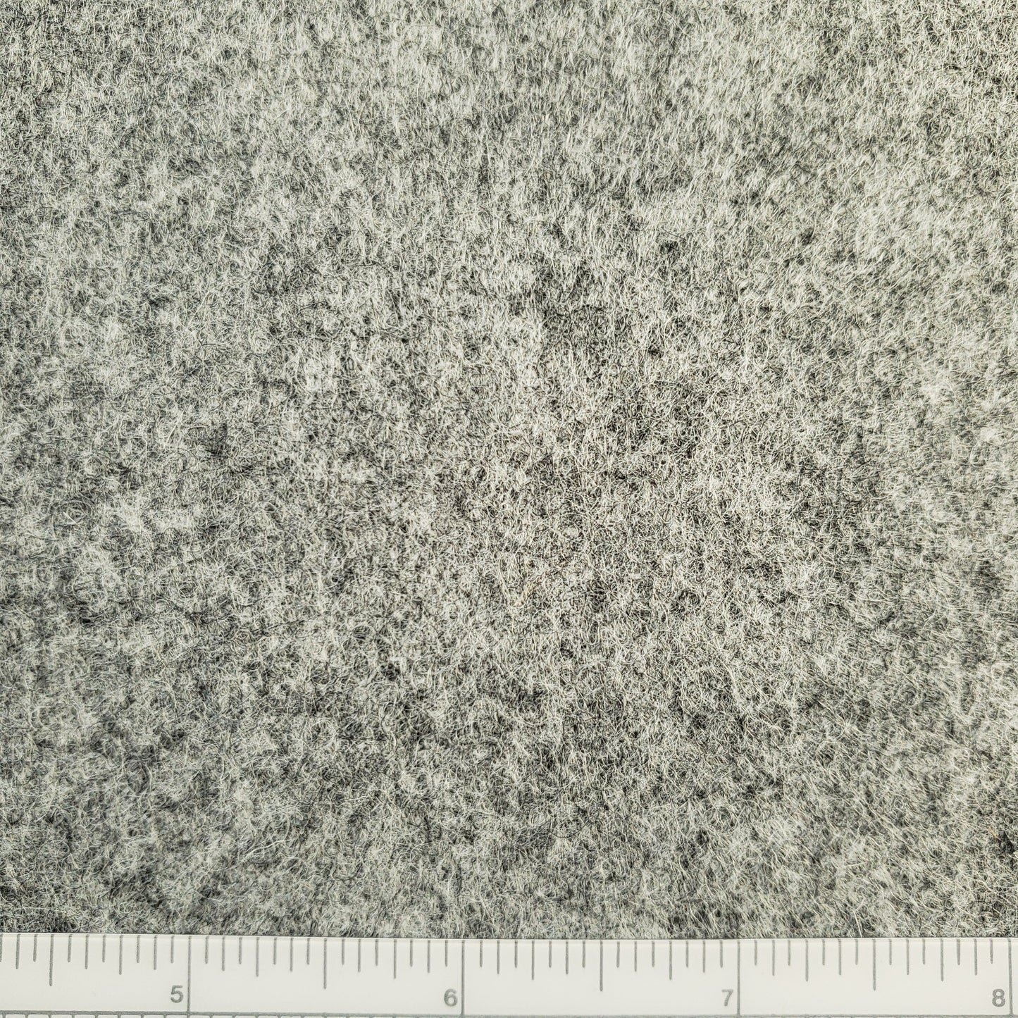Solitude Gray Wool Fabric