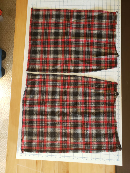 Black/Red/Gray Plaid