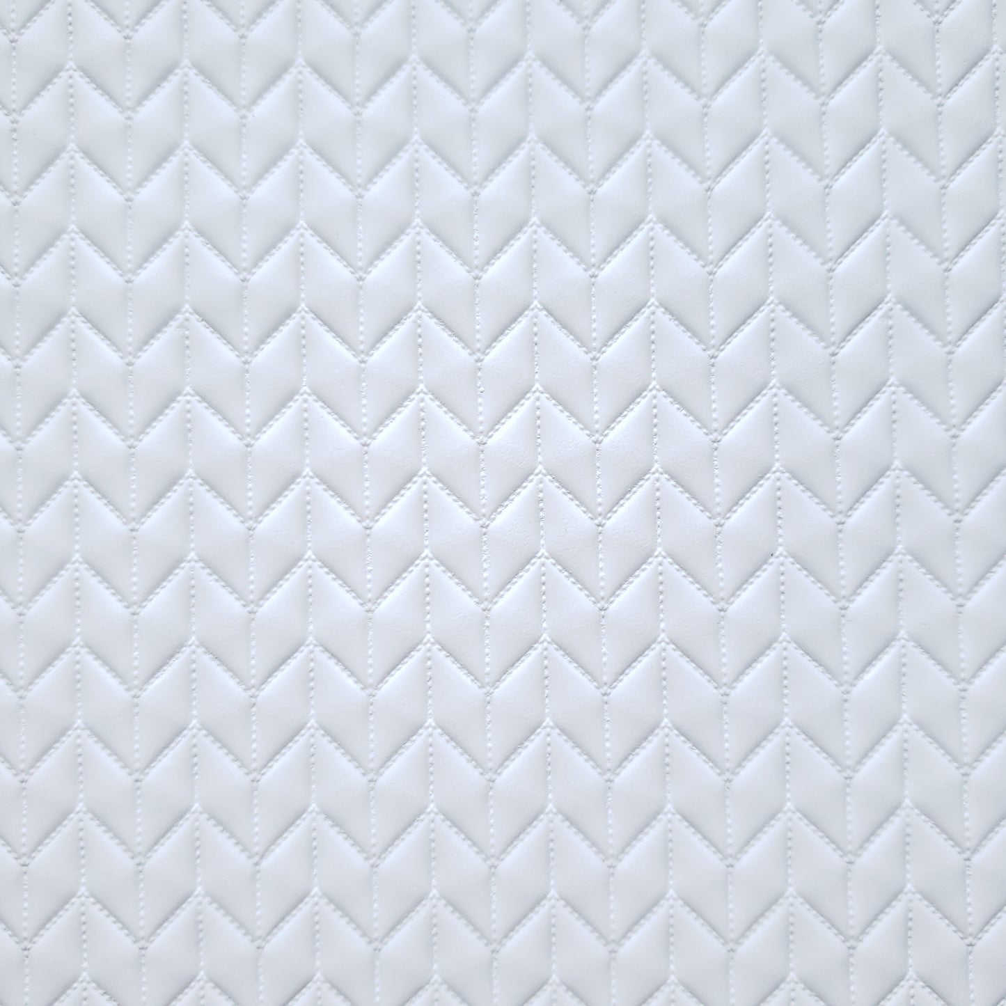 White Chevrons Textured Vinyl