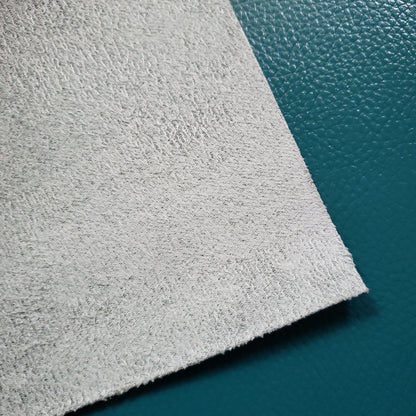 Teal Gloss Microfiber Faux Leather