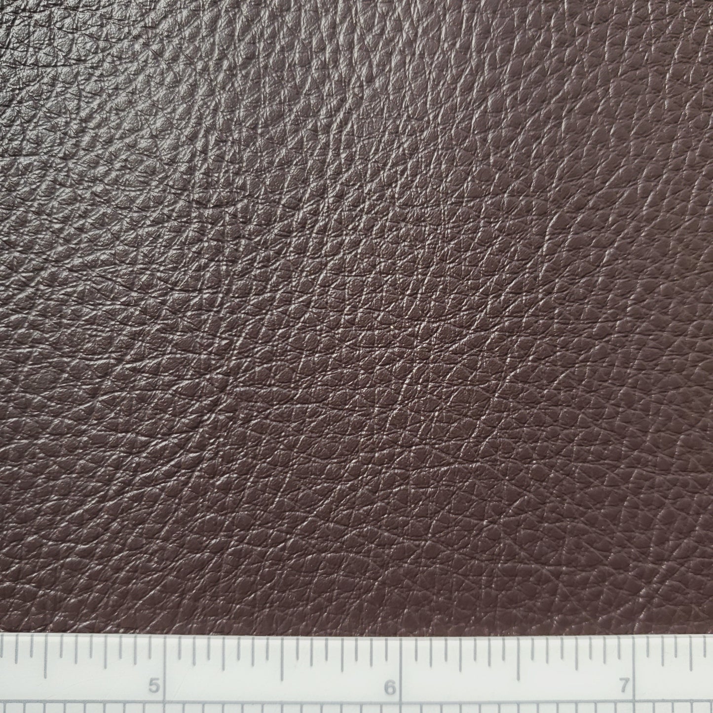 Burgundy Classic Faux Leather
