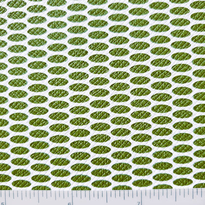 Olive Ovals Patterned Vinyl