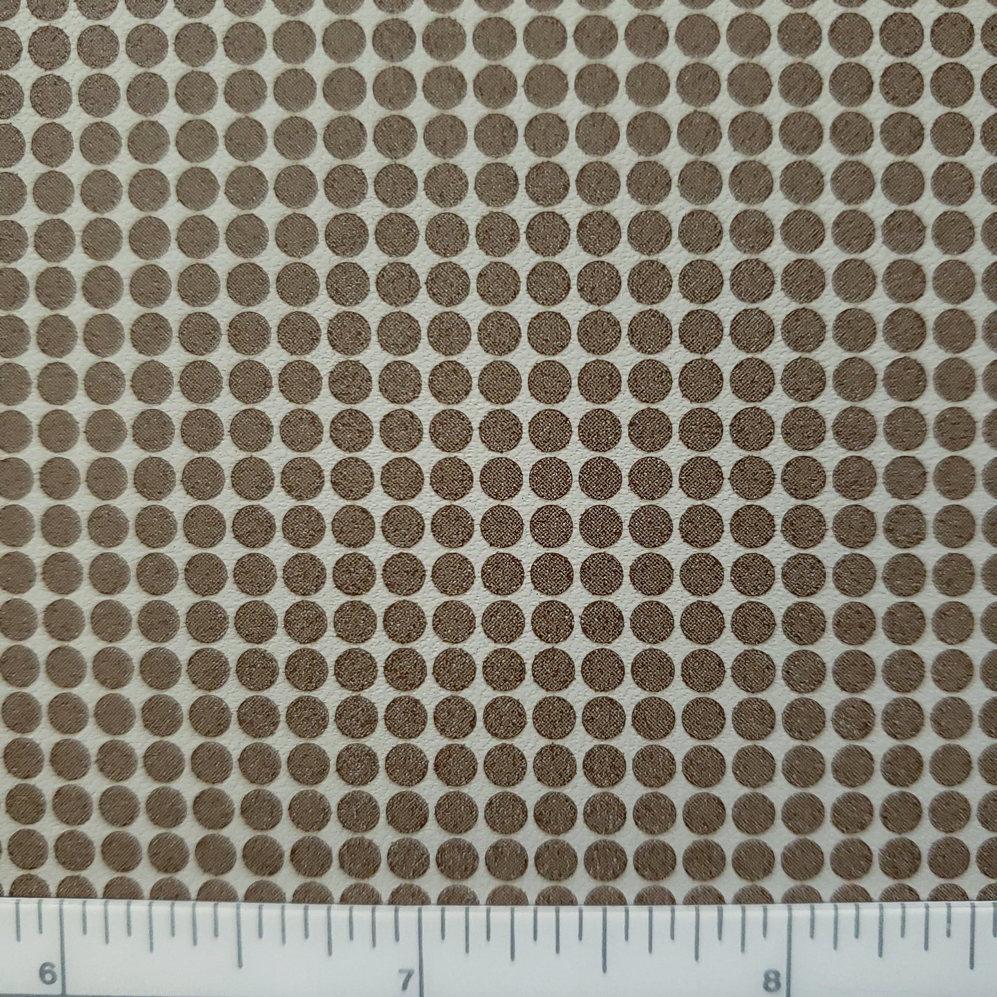 Big Dots Sable Patterned Vinyl