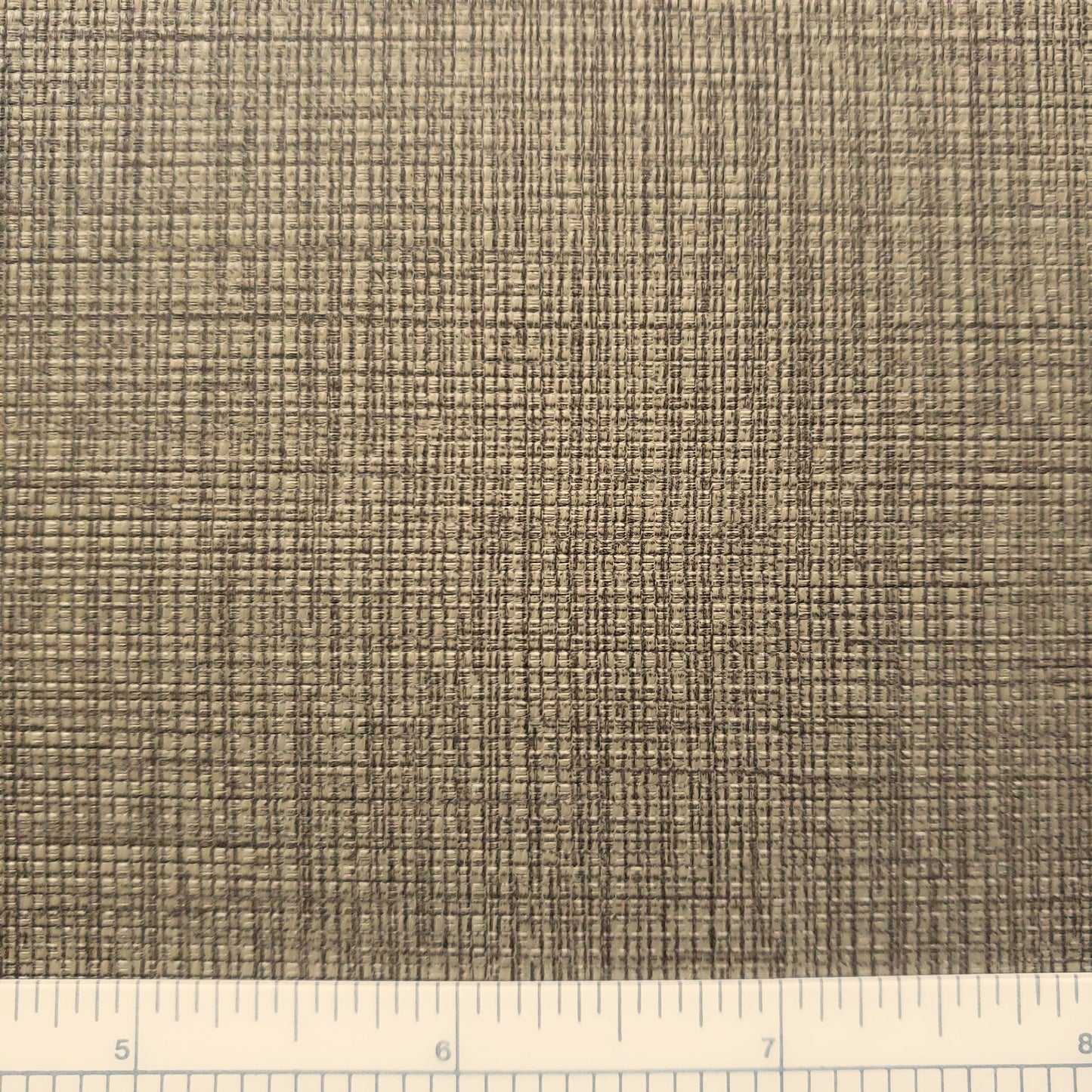 Taupe Woven Look Patterned Vinyl