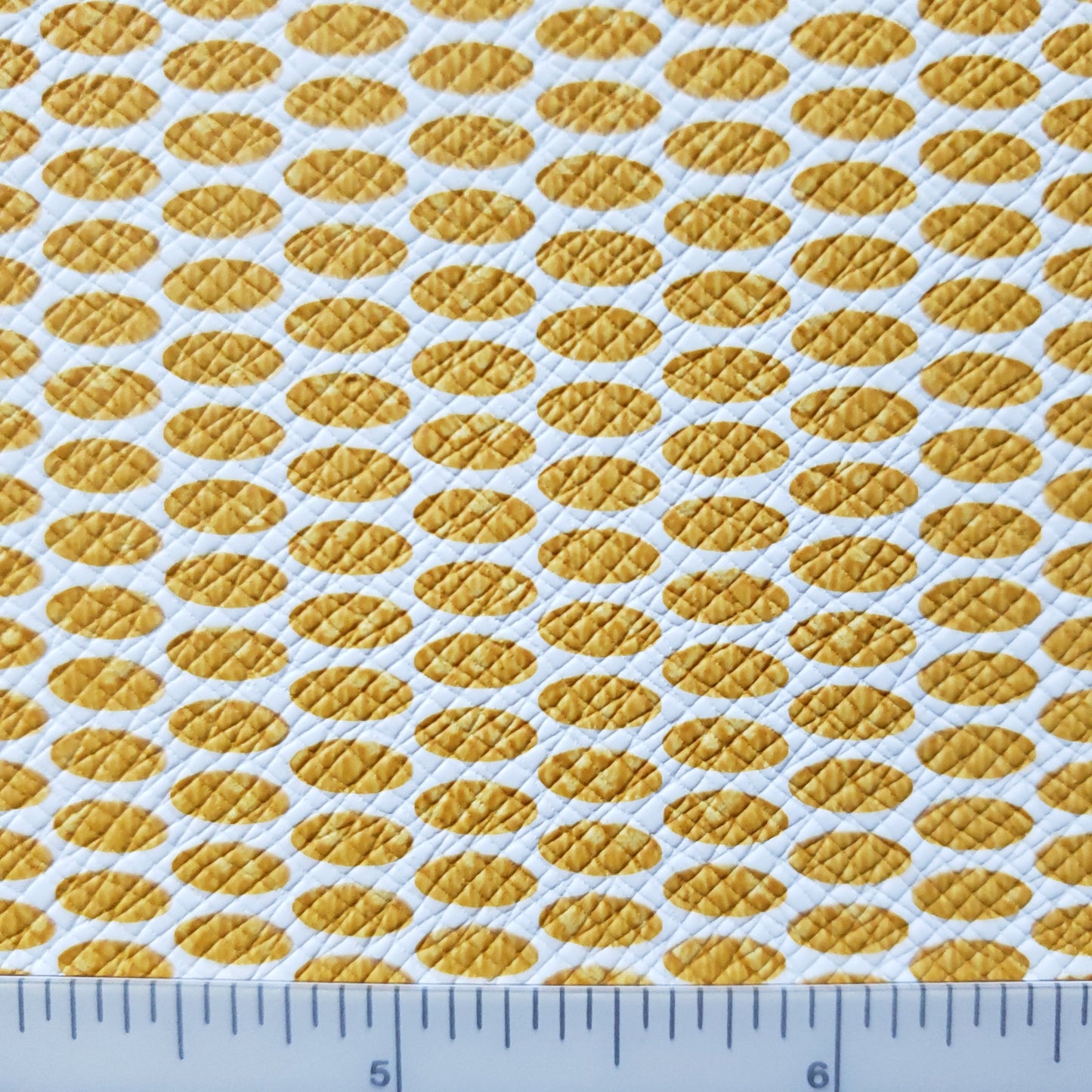 Sunflower Ovals Patterned Vinyl