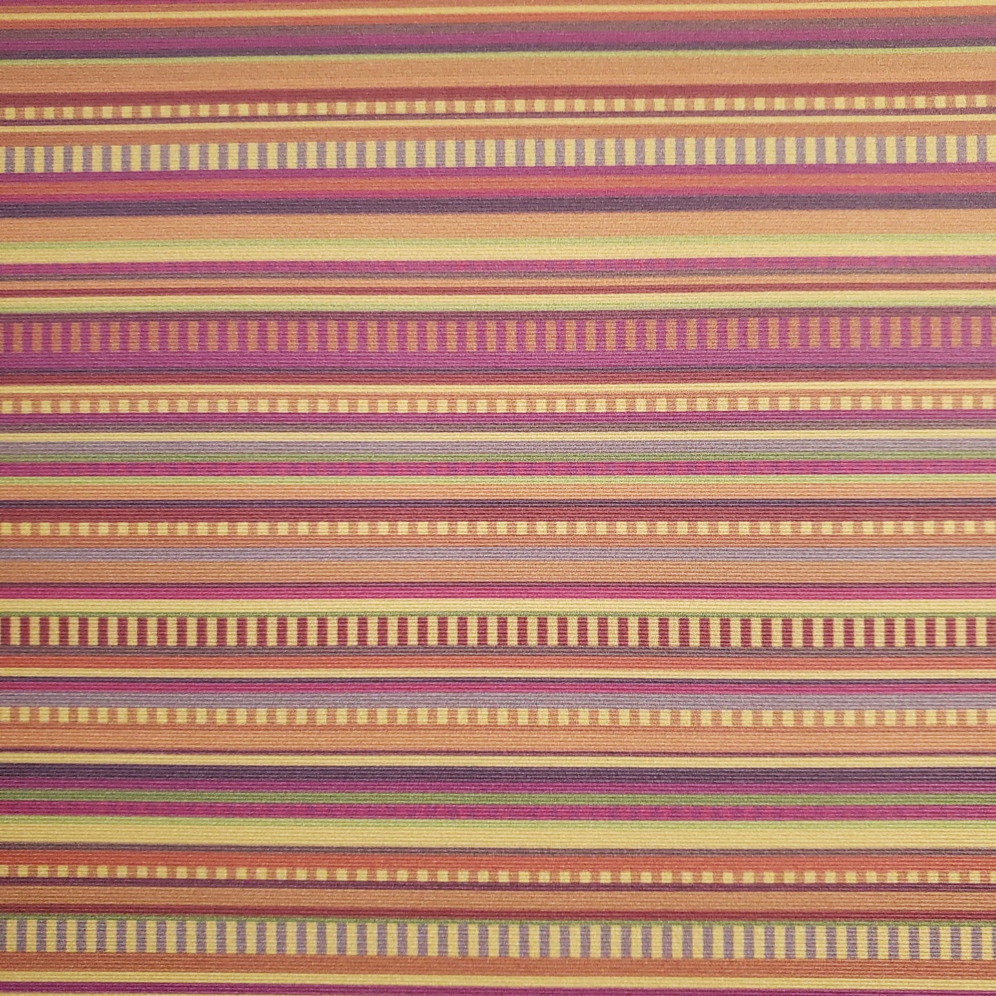 Sunset Colors Striped Vinyl