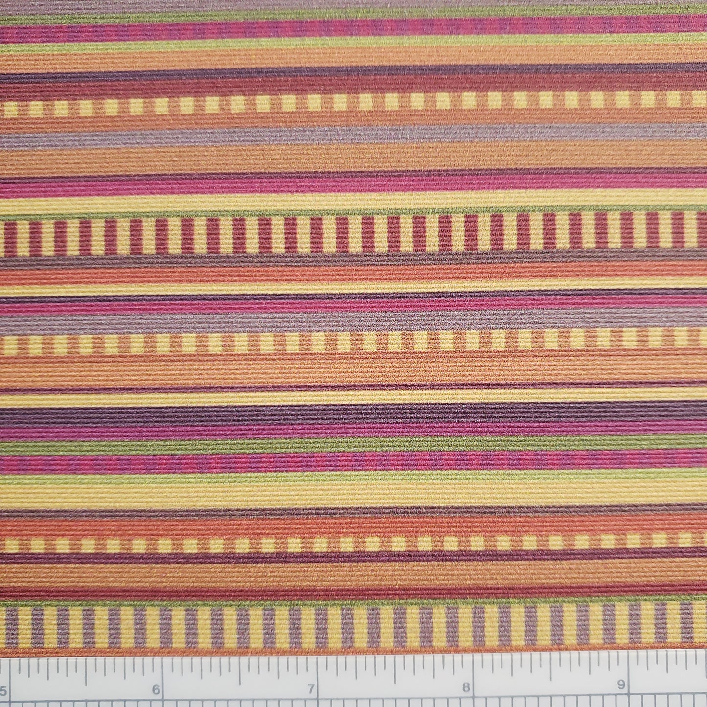 Sunset Colors Striped Vinyl