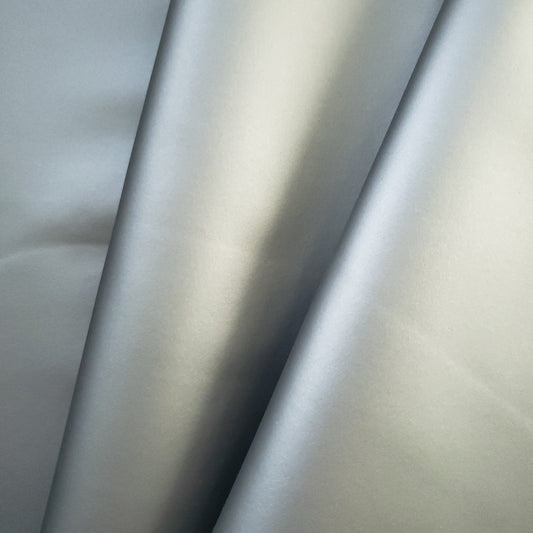 Brushed Steel Faux Leather