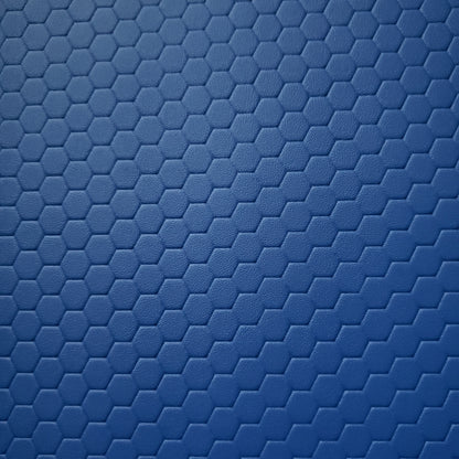 Cobalt Honeycomb Textured Vinyl