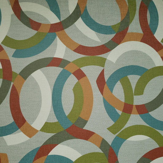 Campground Ring Toss Patterned Vinyl