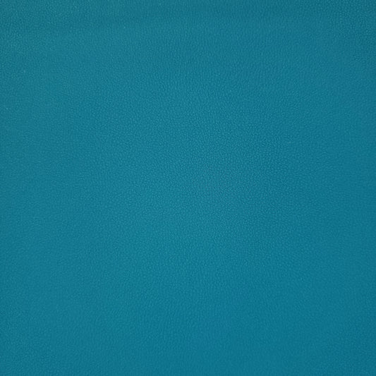 Cyan Blue Faux Leather