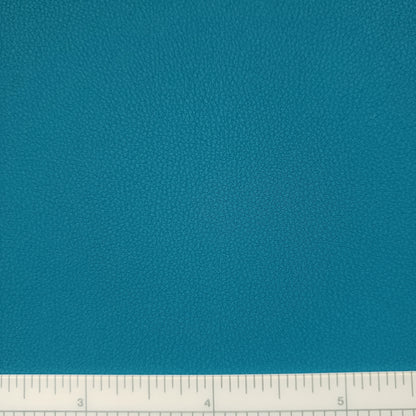Cyan Blue Faux Leather