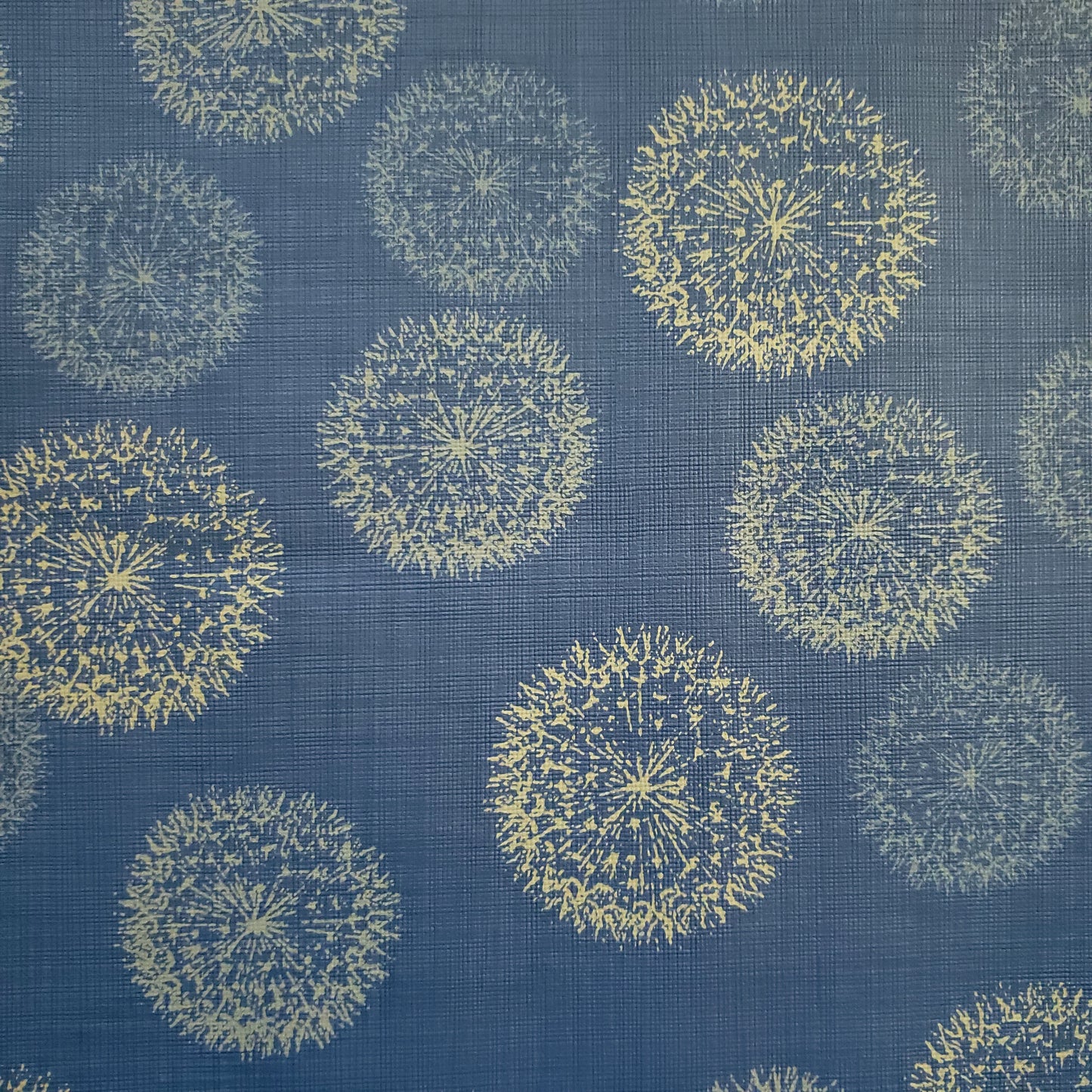 Make a Wish in Blue Patterned Vinyl