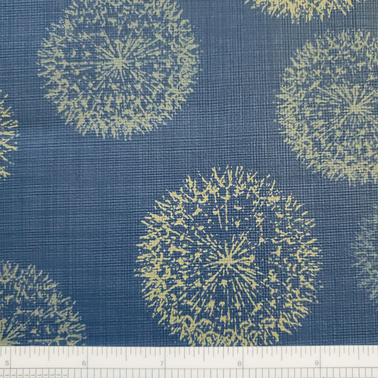 Make a Wish in Blue Patterned Vinyl