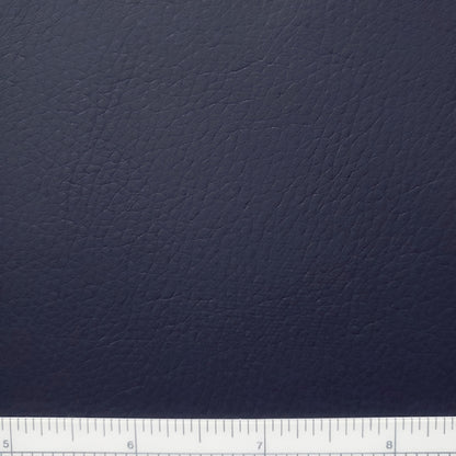 Sleek Navy Faux Leather