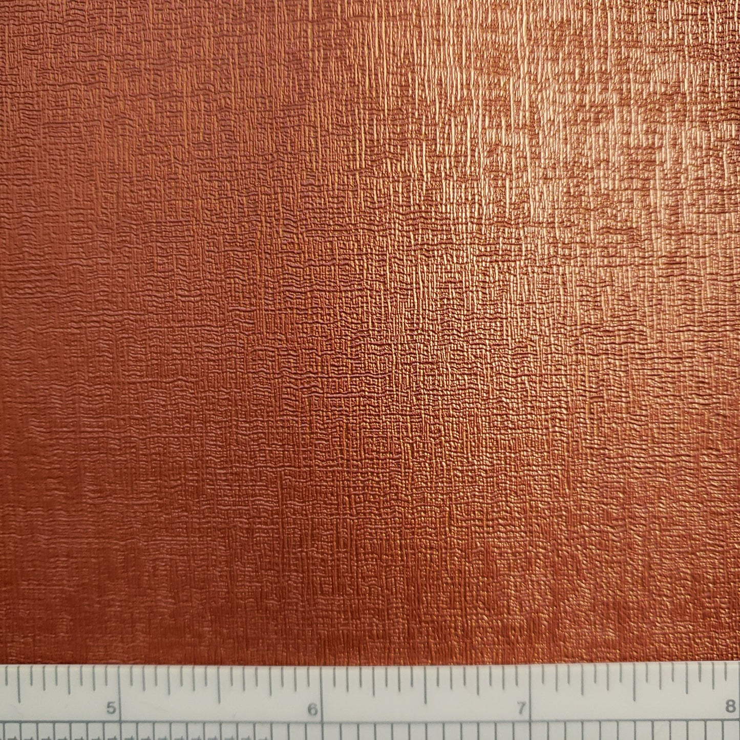 New Copper Tissue Textured Vinyl