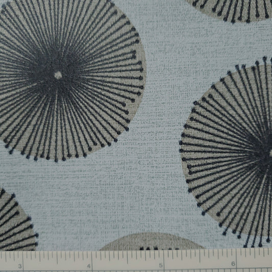 Petal Dots in Taupe Patterned Vinyl
