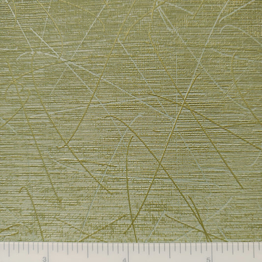 Lemongrass Arcs Patterned Vinyl