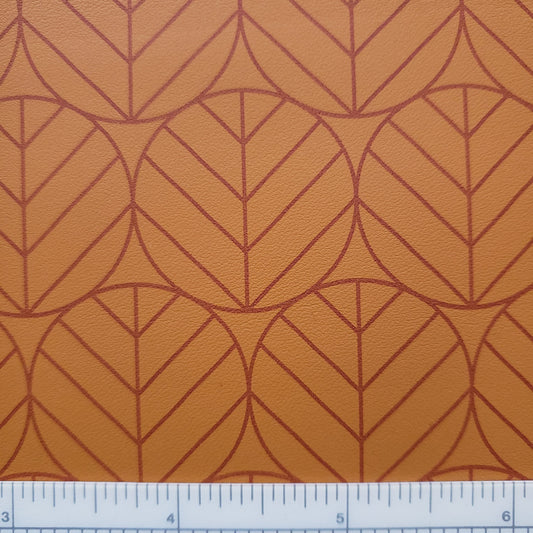 Leaves of Clay Patterned Vinyl