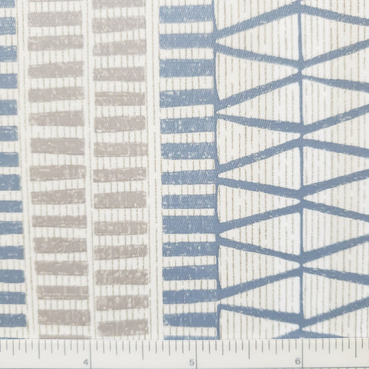 Block Print Fog Patterned Vinyl