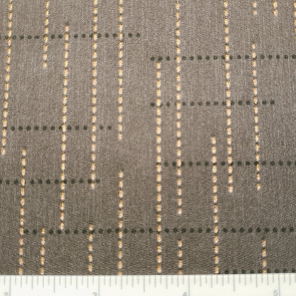 Copper Chain on Brown Textured Vinyl
