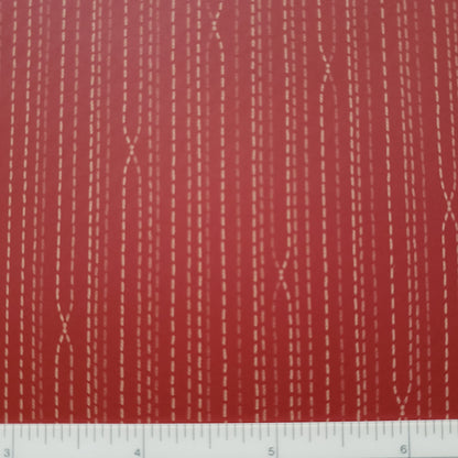 Cardinal Dotted Lines Vinyl