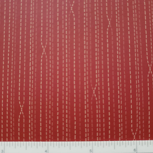Cardinal Dotted Lines Vinyl