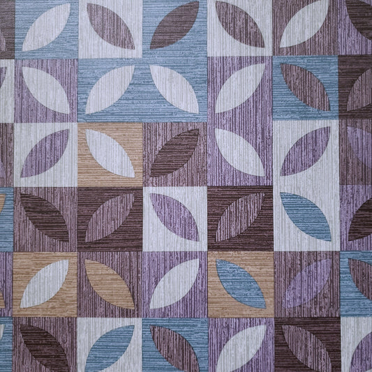 Parquet in Purple Patterned Vinyl