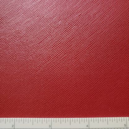 Cherry Drop Saffiano Style Faux Leather