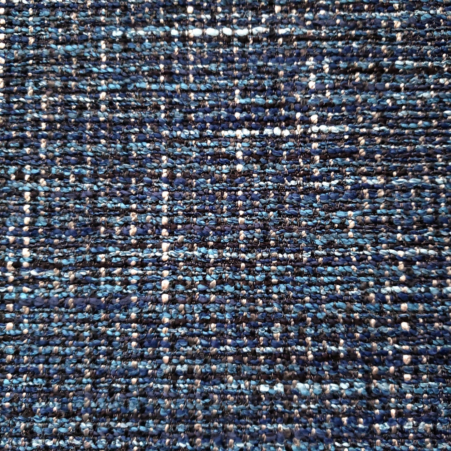Blueberry Tweedy Fabric
