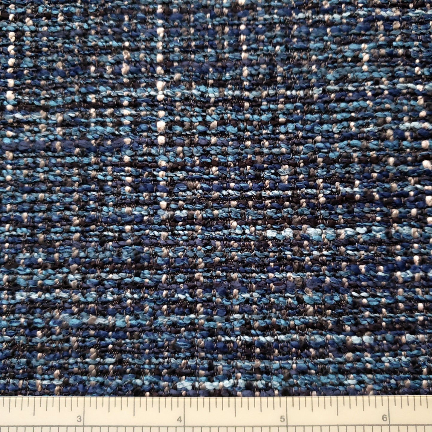 Blueberry Tweedy Fabric