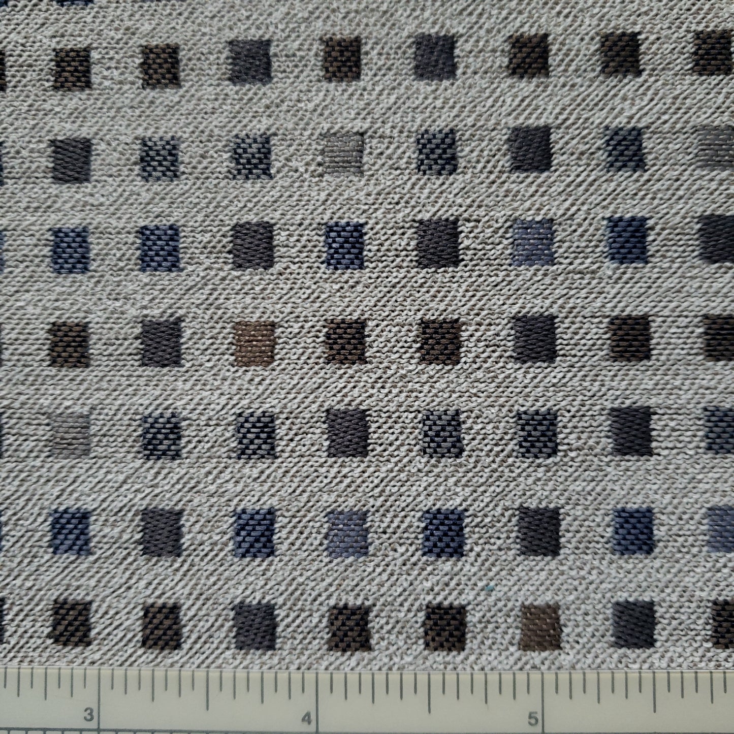 Little Beige Boxes Fabric